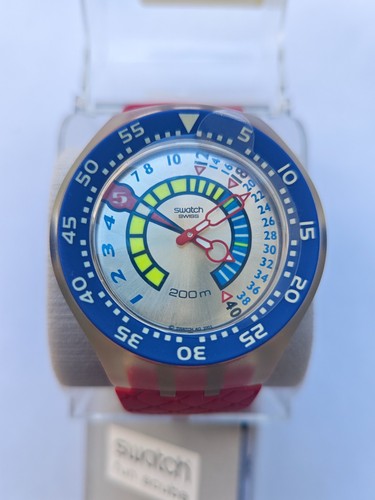 Swatch fun scuba red scale - swatch,