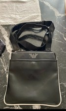 Borsello uomo Armani Jeans nero bianco tracolla