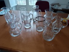 Lotto 10 boccali brocche in