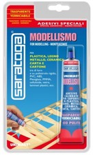 Colla per Modellismo UNIMAST Saratoga per Plastica Legno Metallo Ceramica 22 ml.