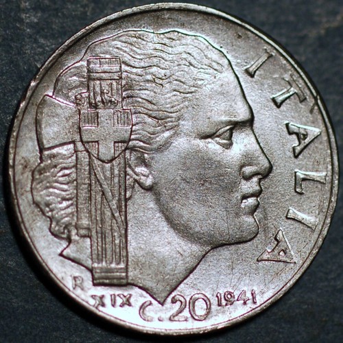 Italy centesimi 1941 75 - 20,