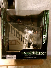 Matrix Reloaded Movie NEO CHATEAU 2 Figure Deluxe Box Set MCFARLANE SIGILLATO! NUOVO!