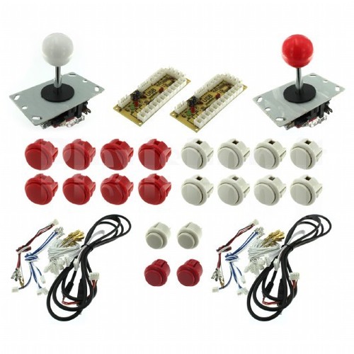 Kit arcade usb joystick 20 - kit,