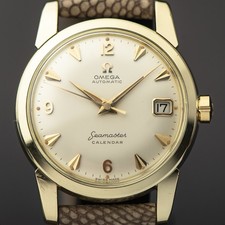CALENDARIO OMEGA SEAMASTER 1958 GRANDE LOGO PUNTA DI FRECCIA ESPLORATORE CAL. 503 RIF. 2849 8SC
