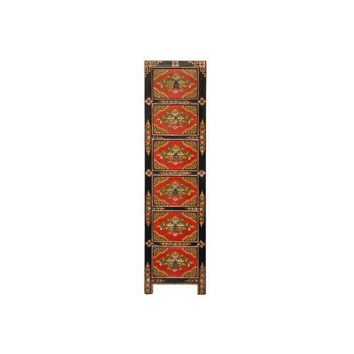 Tibetan style red - style, flower