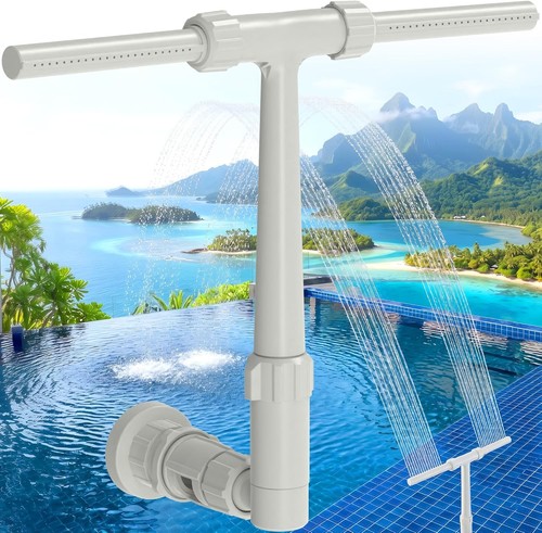 Fontana per piscina doppio - piscina,