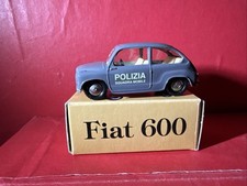 modellino fiat 600 Polizia