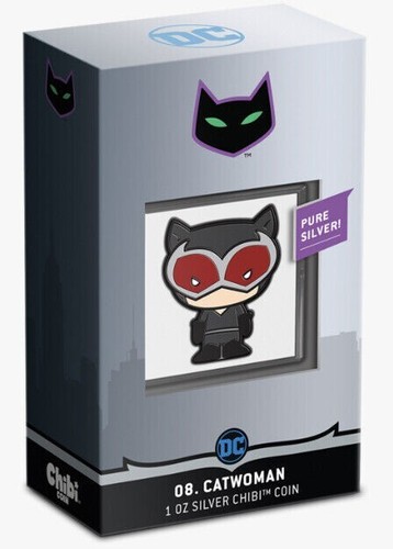 Catwoman moneta d argento - catwoman, 1