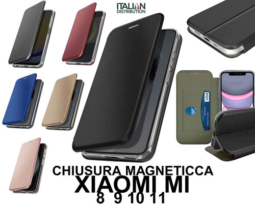Custodia libro xiaomi 8 - custodia,