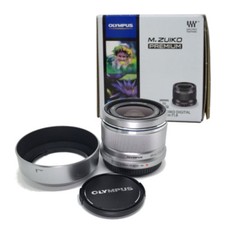 Olympus M.ZUIKO DIGITAL 25mm F1.8 obiettivo argento micro quattro terzi dal Giappone nuovo