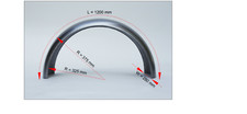 FENDER FOR SOFTAIL CUSTOM REAR