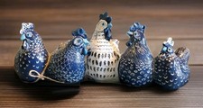 Casale blu bianco pollo - e,