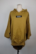 MNML MINIMAL FELPA DONNA TG UNICA WOMAN  SWEATSHIRT CAPPUCCIO CASUAL OVERSIZE