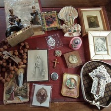 Lotto 19 Pezzi Religiosi Votivi - Regali Di Natale- Idea Regalo