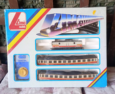 LIMA HO 1:87 START SET SNCF Locomotore DIESEL 9530 +2 vagoni 1 transfo 10xbinari
