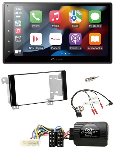 Pioneer dab bluetooth 2din - pioneer, usb