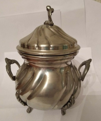 Coppia vasetti peltro - coppia,