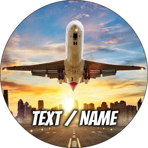 Cake topper viaggio aereo