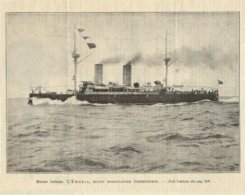 Antique print cruiser - cruiser, ship