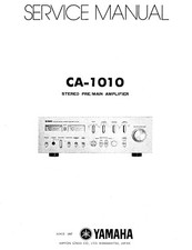 Manuale di servizio per Yamaha