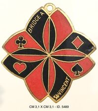 SAINT VINCENT VALLE D’AOSTA MEDAGLIA X° TORNEO INTERNAZIONALE DI BRIDGE 1967