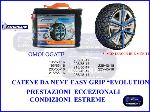 Catene neve michelin easy - michelin,