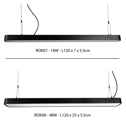 Fascio led sospeso - led, pannello