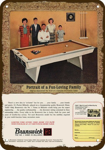 1965 brunswick biliardo - 1965,