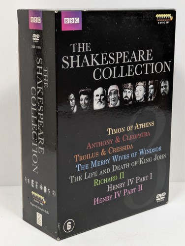 Shakespeare collection dvd - shakespeare,