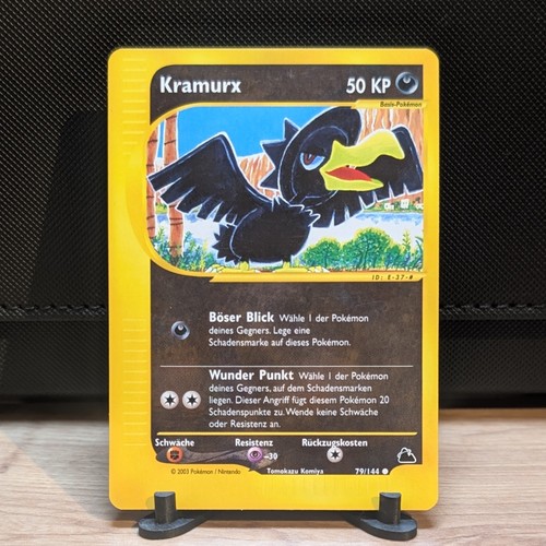 Carta pokémon kramurx - carta,
