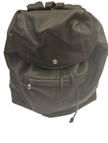 Zaino pelle nera grande - , 45