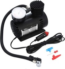 MINI COMPRESSORE ARIA 12V PORTATILE AUTO MOTO BICI CAMPER SCOOTER VIAGGIO 300PSI
