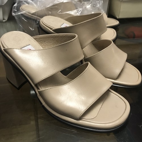 Scarpe vintage laceys tan slip - vintage,