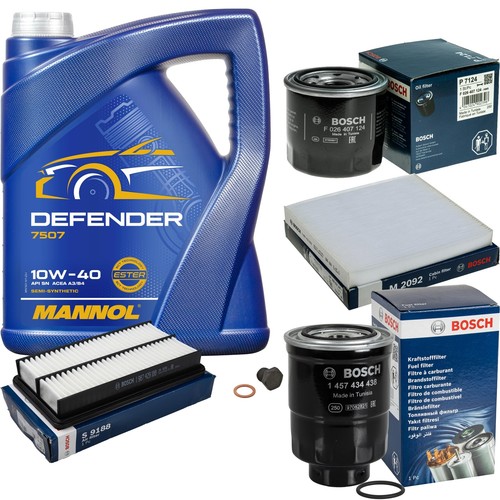 Bosch controllo set mannol - bosch,