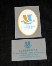 Patch/Badge Calcio Ufficiale Barcellona VS Real Madrid Supercopa 2017 prima gamba
