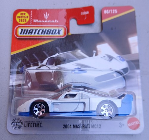Matchbox 2004 maserati mc12 - matchbox,