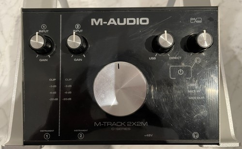 Scheda audio track - m-audio, m-track