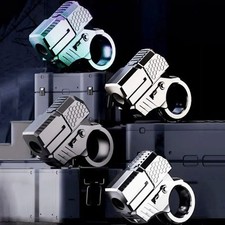 Pistola in lega di metallo pieghevole decompressione anello fidget mano giocattoli adulti EDC Spinner