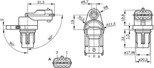 Generatore impulsi albero - generatore,