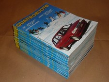 Quattroruote, Annata completa