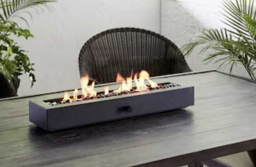 Fuoco gas propano - fuoco, tavolo