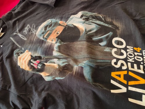 Maglia autografata vasco - maglia, da