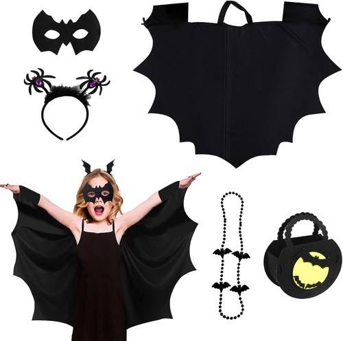Costume pipistrello nero - da,