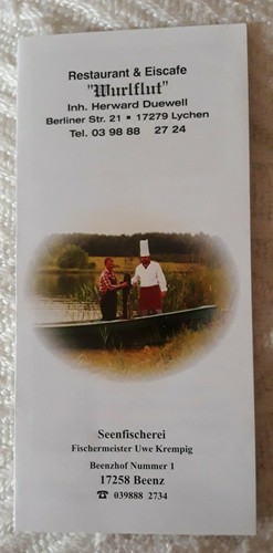 Flyer 1998 restaurant - 1998,
