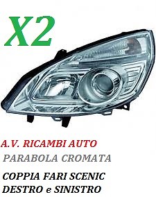 Coppia fari fanale proiettore - fanale,