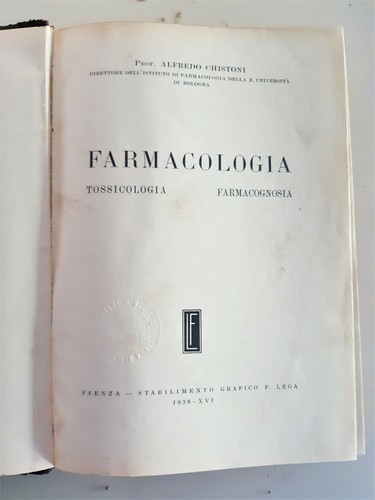 Alfredo cristoni farmacologia - cristoni,