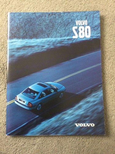 Volvo s80 brochure vendita - volvo,