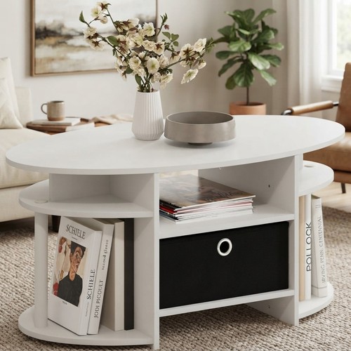 Elegante tavolino bianco - , con