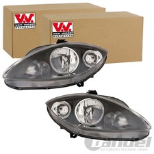 2X VAN WEZEL H7/H1 FARI SET SINISTRO+DESTRO Compatibile Con SEAT ALTEA LEON