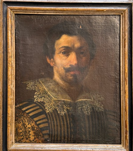 Dipinto antico olio - olio, tela